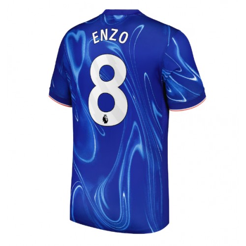 Dres Chelsea Enzo Fernandez #8 Domaci 2024-25 Kratak Rukav